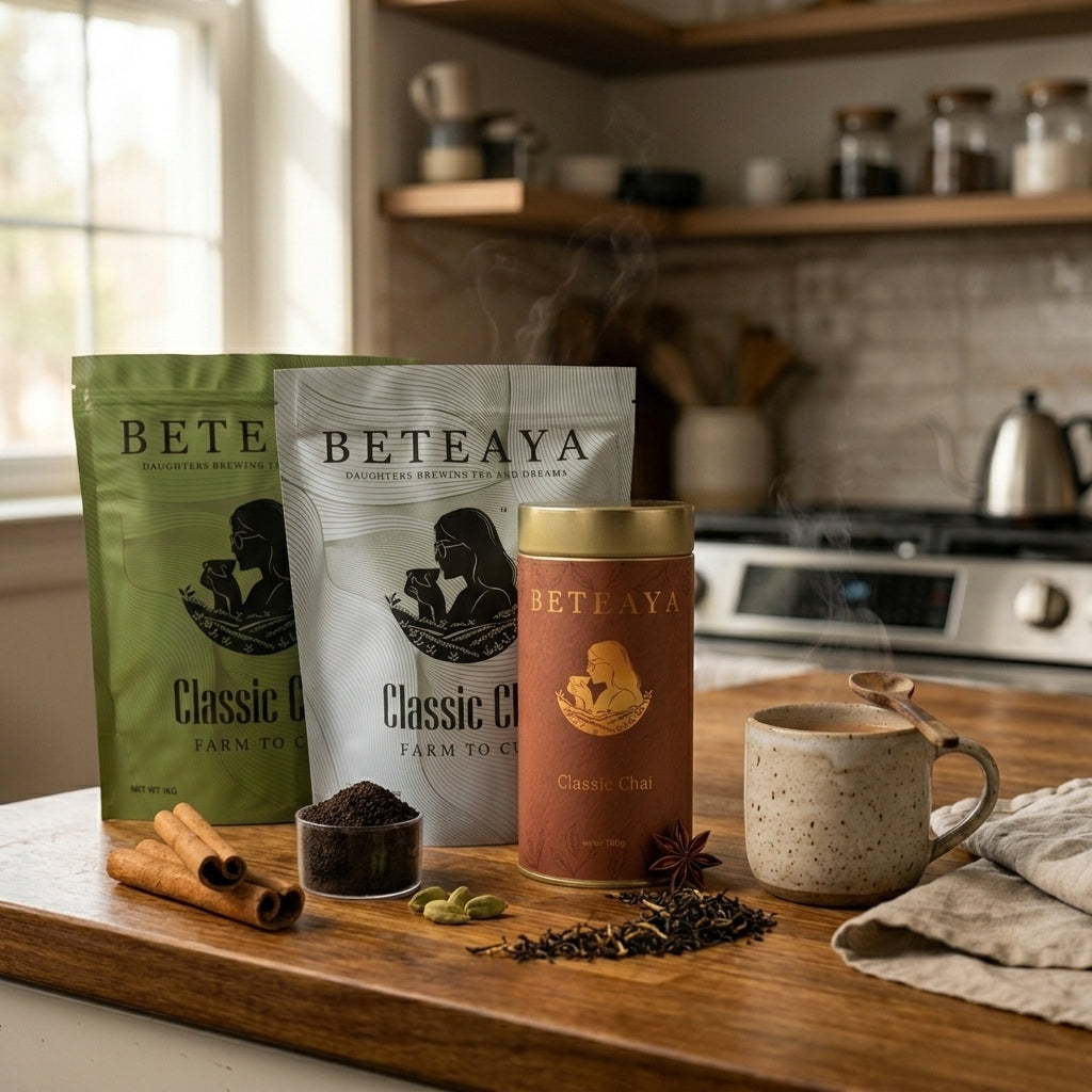 Assam Tea 3 sizes 