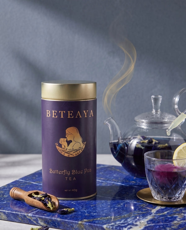 Blue Infusion – Butterfly Pea Flower Tea - 40g | Caffeine-Free | BETEAYA