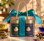 BETEAYA Luxury Tea Gift Set - Green Tea & Butterfly Blue Pea Infusion (50g + 20g)