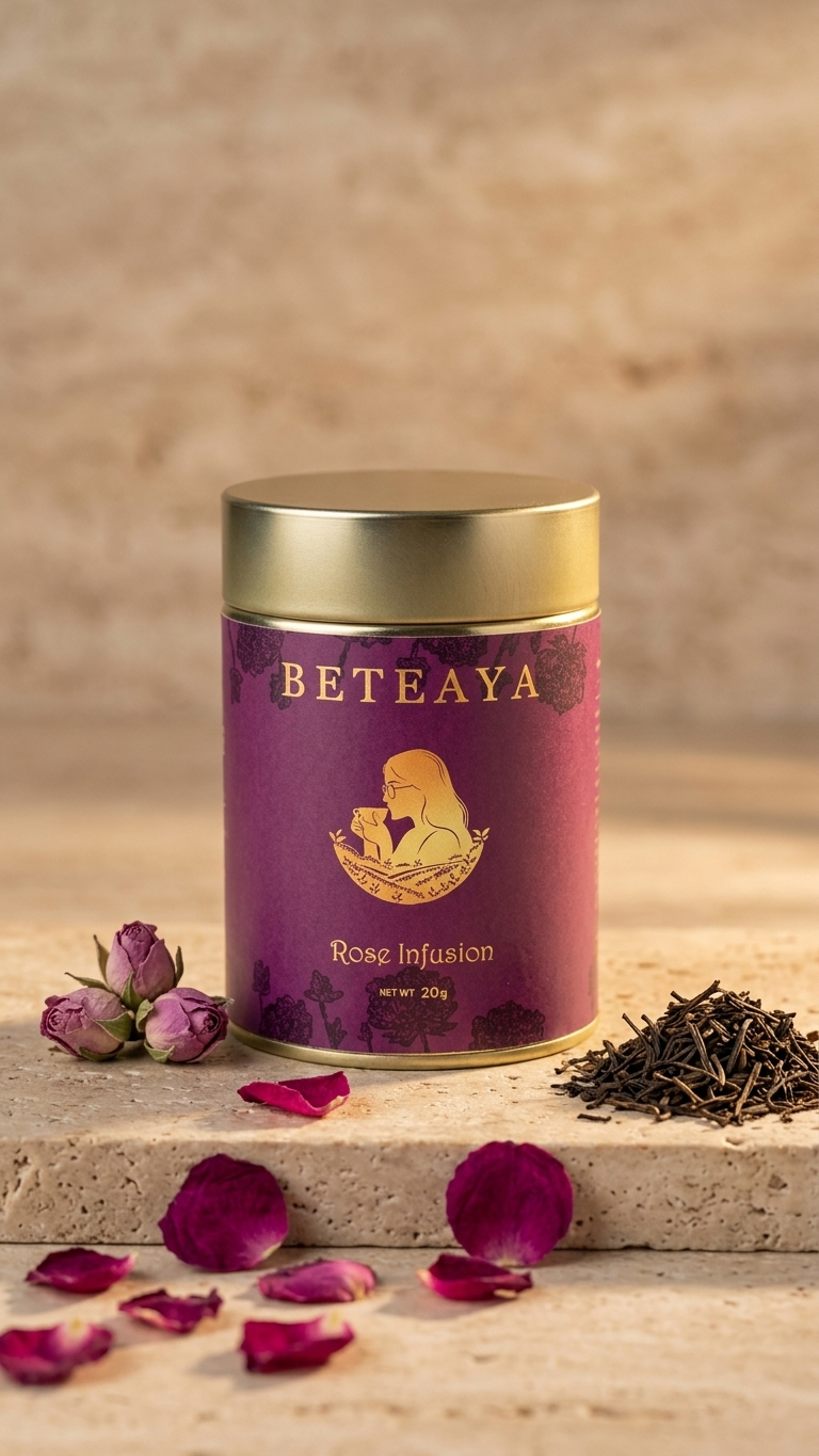 Beteaya Botanical Duo- Blue and Rose Infusion (20gm each)