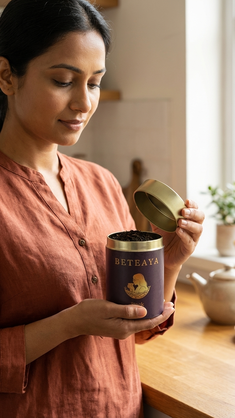 Beteaya Assam Tea Mini Tasting Box – 4 Premium Blends (200g)