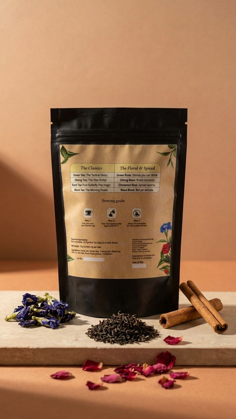 The Discovery Collection – 16 Signature Tea Dips | 8 Unique Blends | BETEAYA