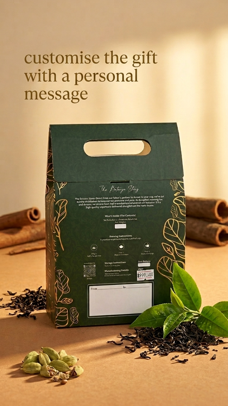 The Classic Duo – Kadak Chai + Green Tea- Gift Set | BETEAYA
