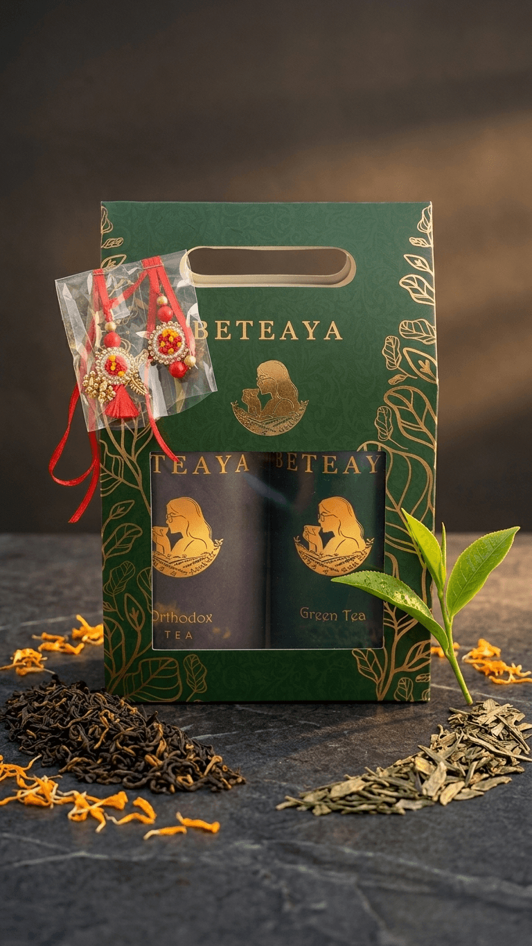 Rakhi Gift Set | BETEAYA| Choose your own Tea